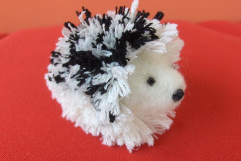 riccio lana tutorial fai da te