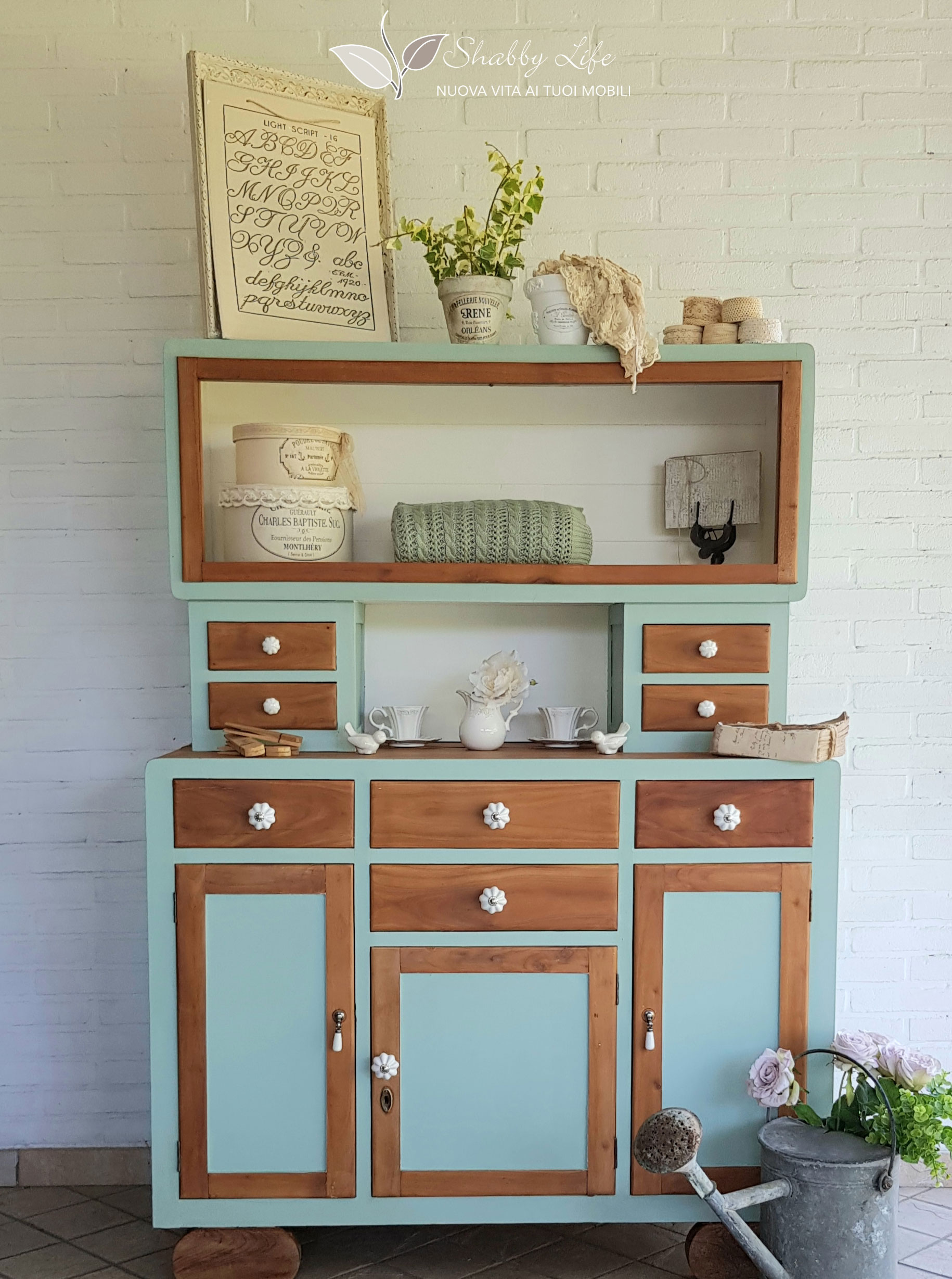 Restyling di una credenza anni 50 Shabbylife